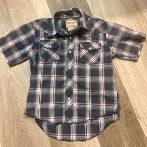 Vintage Boy's 'Wrangler' Button Down Shirt